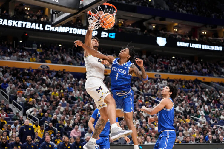Yaxel Lendeborg Finally Finds The Spotlight At Michigan In Leading Wolverines To Sweet 16 Berth